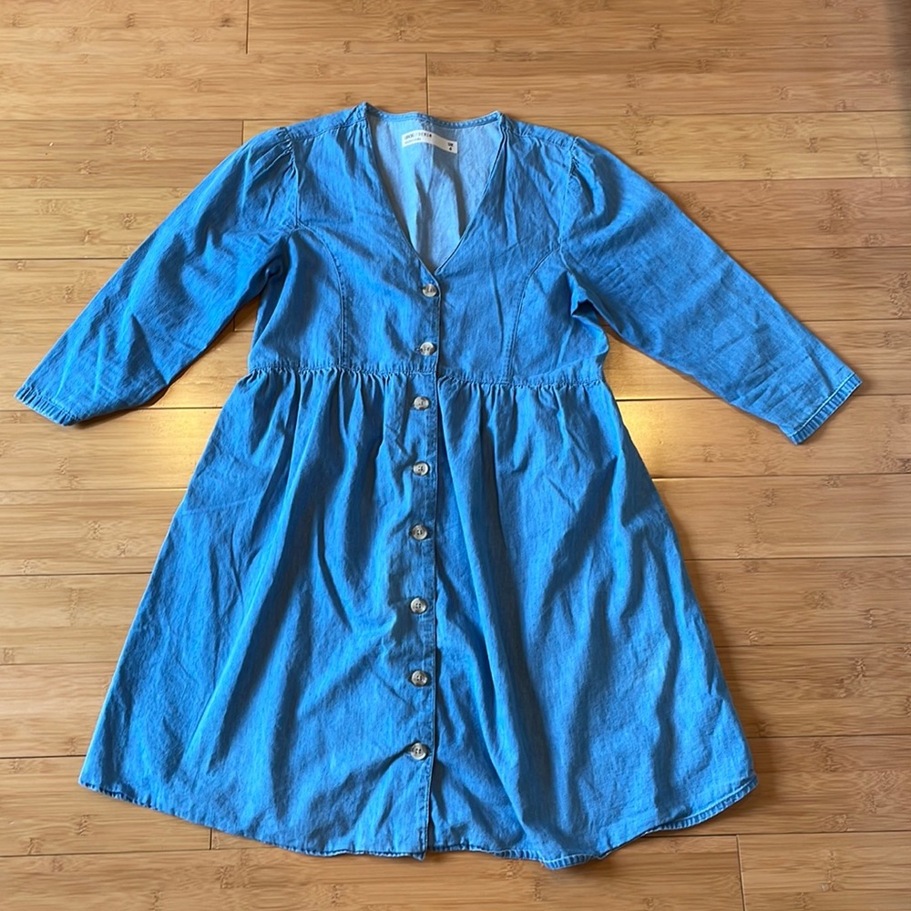 ASOS maternity denim dress - worn twice